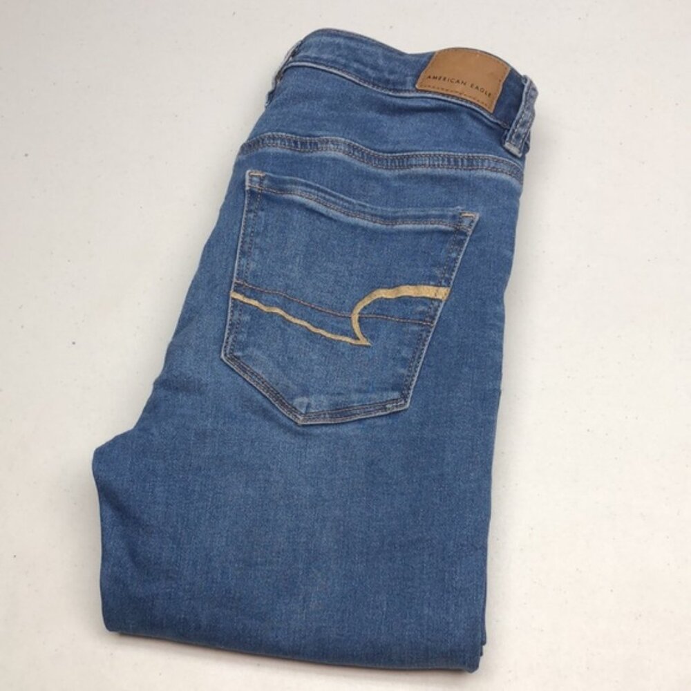 NEXT LEVEL STRETCH AEO HI-RISE JEGGING JEANS 2/26x28 🇺🇸